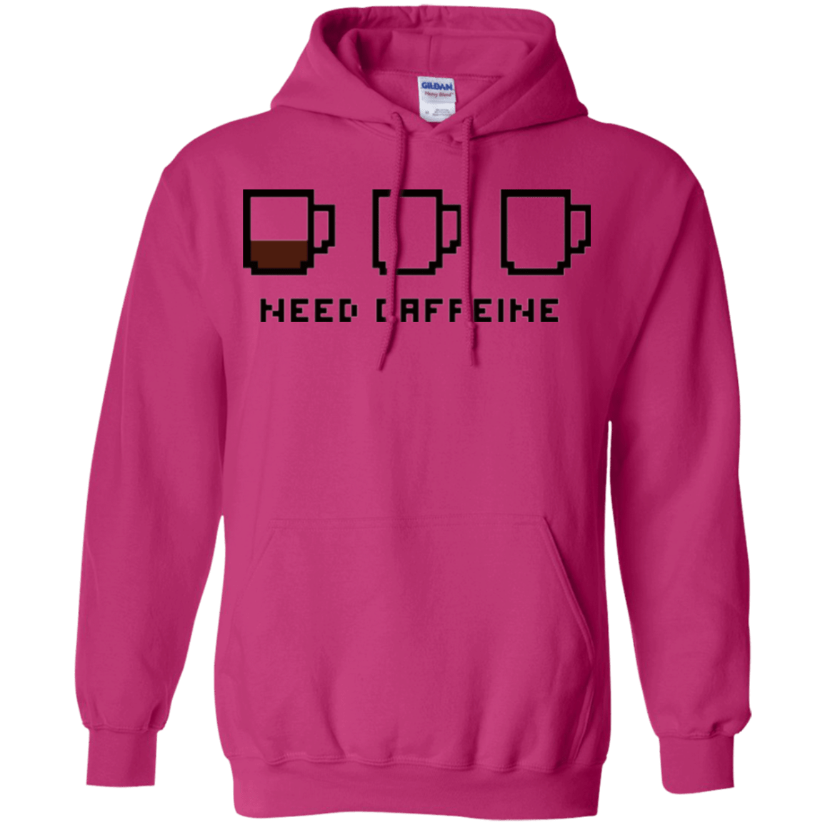 Sweatshirts Heliconia / Small Need Caffeine Pullover Hoodie