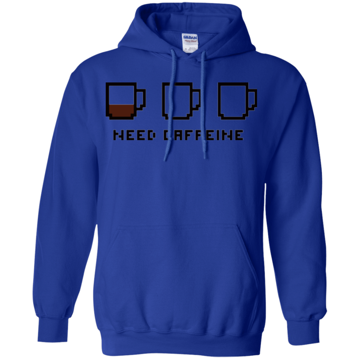 Sweatshirts Royal / Small Need Caffeine Pullover Hoodie