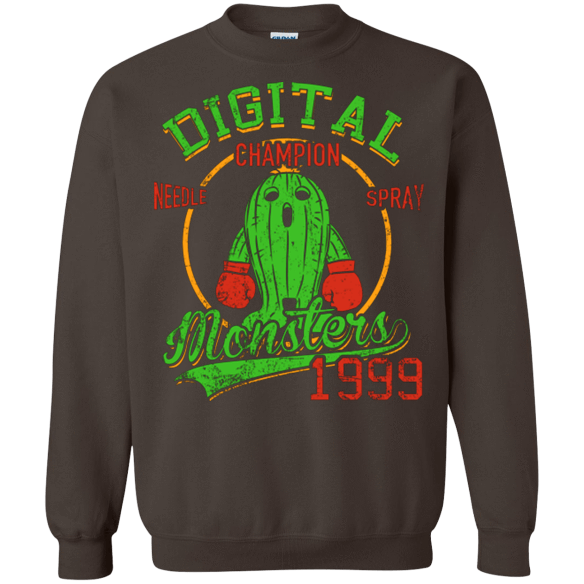 Sweatshirts Dark Chocolate / Small Needle Spray Crewneck Sweatshirt