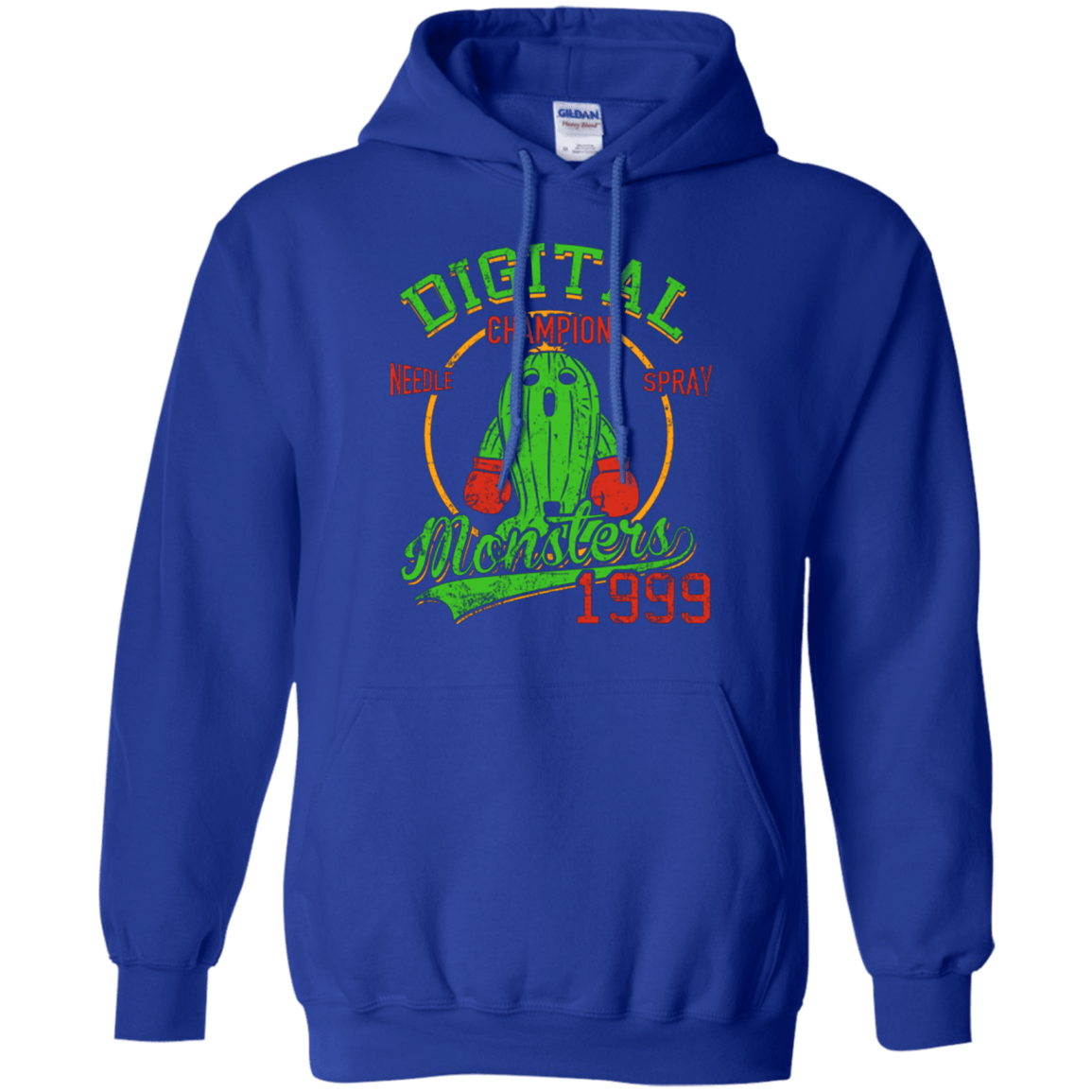 Sweatshirts Royal / Small Needle Spray Pullover Hoodie