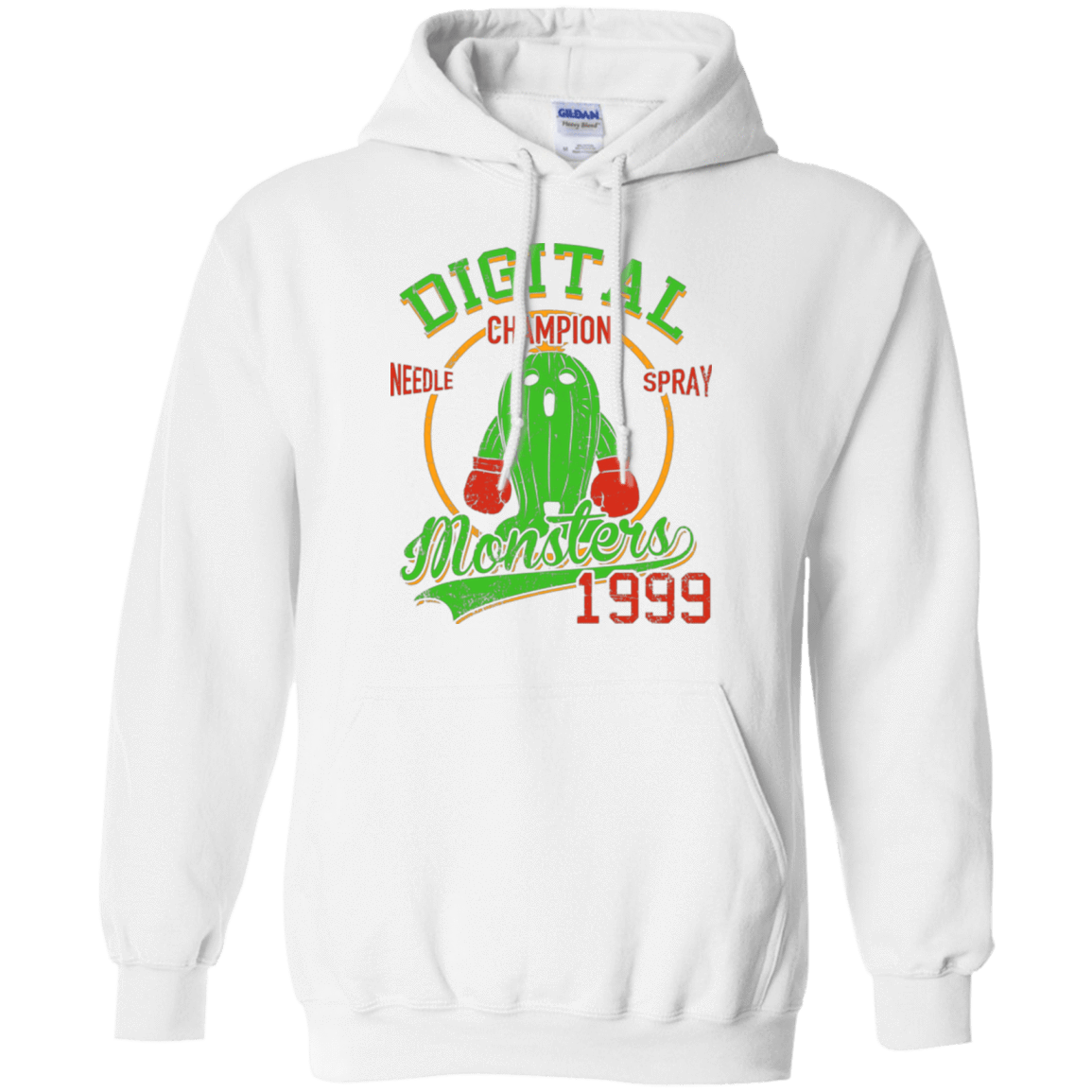 Sweatshirts White / Small Needle Spray Pullover Hoodie