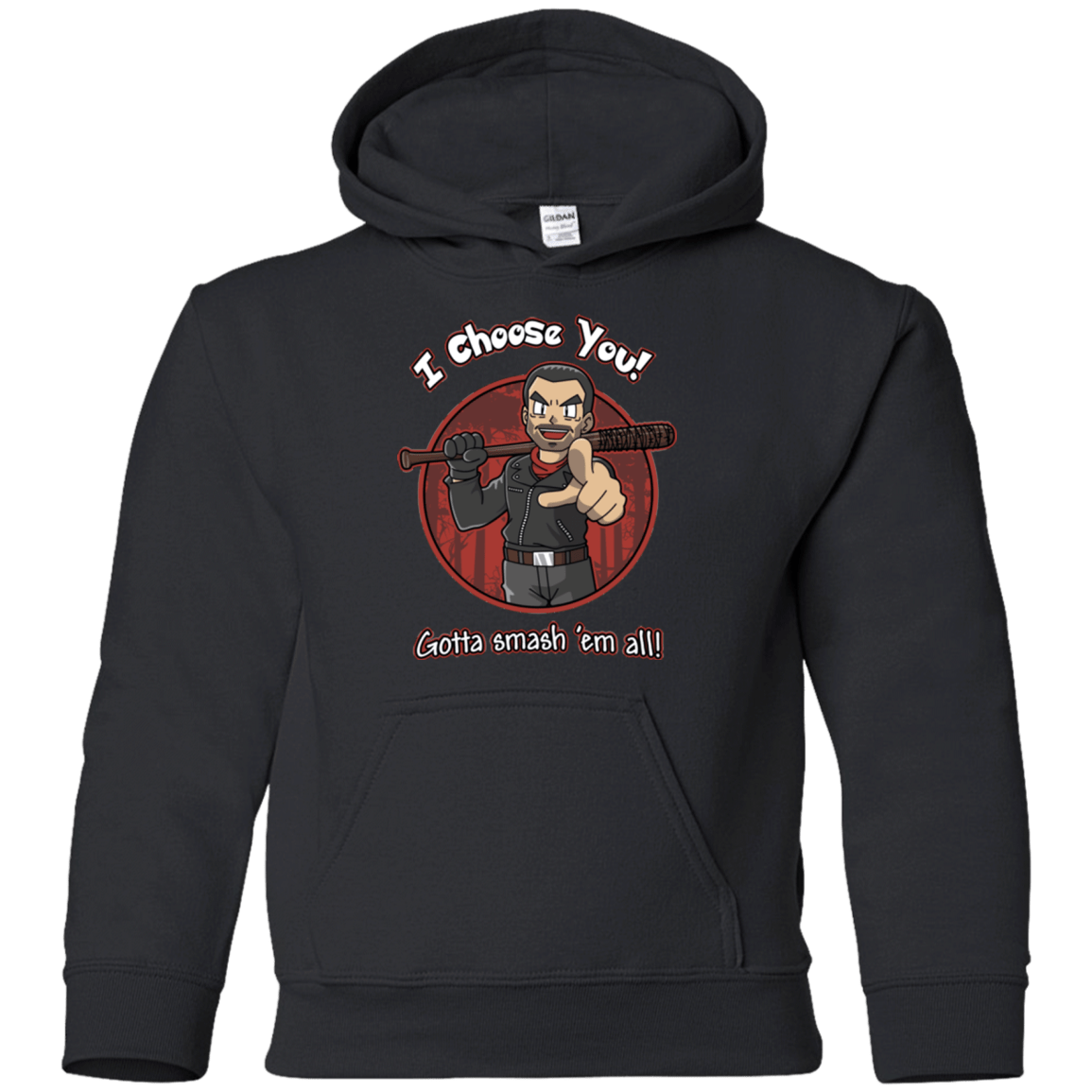 Sweatshirts Black / YS Negan Chooses You Youth Hoodie