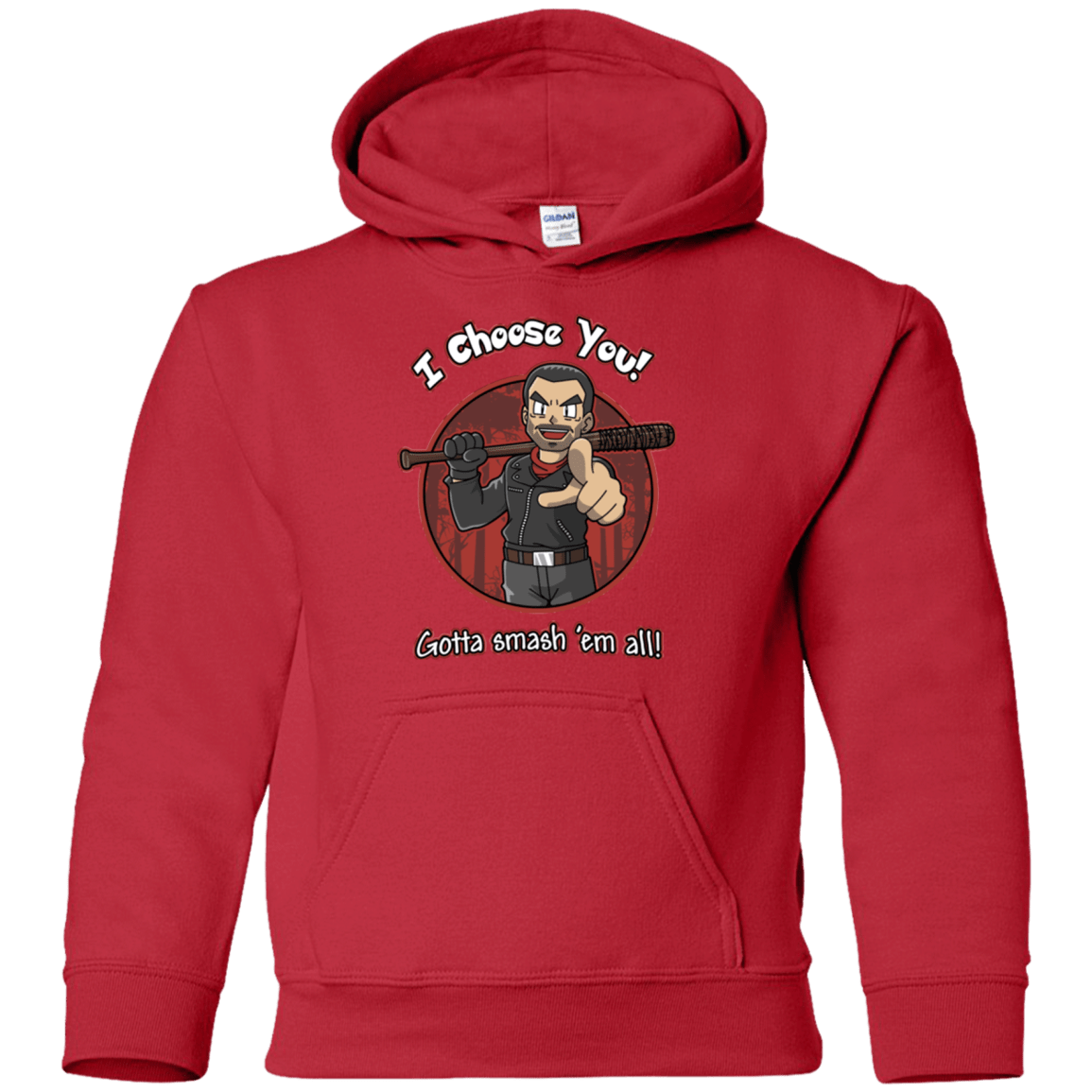 Sweatshirts Red / YS Negan Chooses You Youth Hoodie
