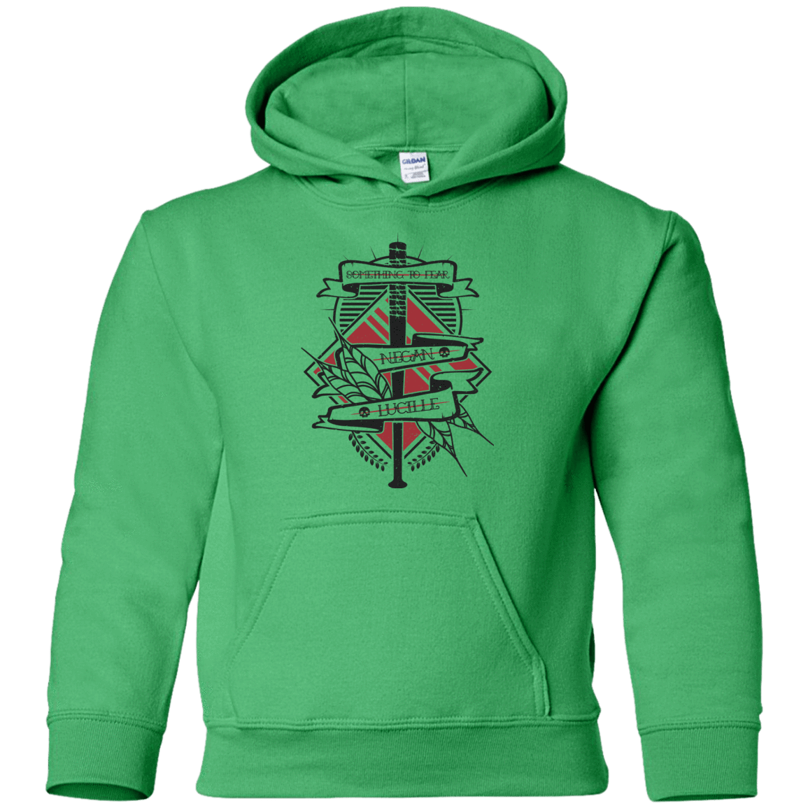 Sweatshirts Irish Green / YS Negan & Lucille Youth Hoodie