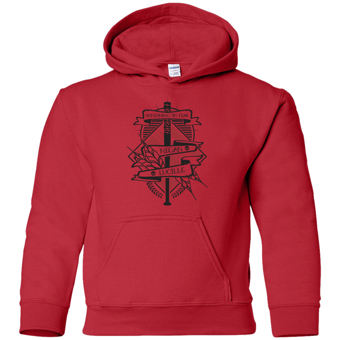Sweatshirts Red / YS Negan & Lucille Youth Hoodie