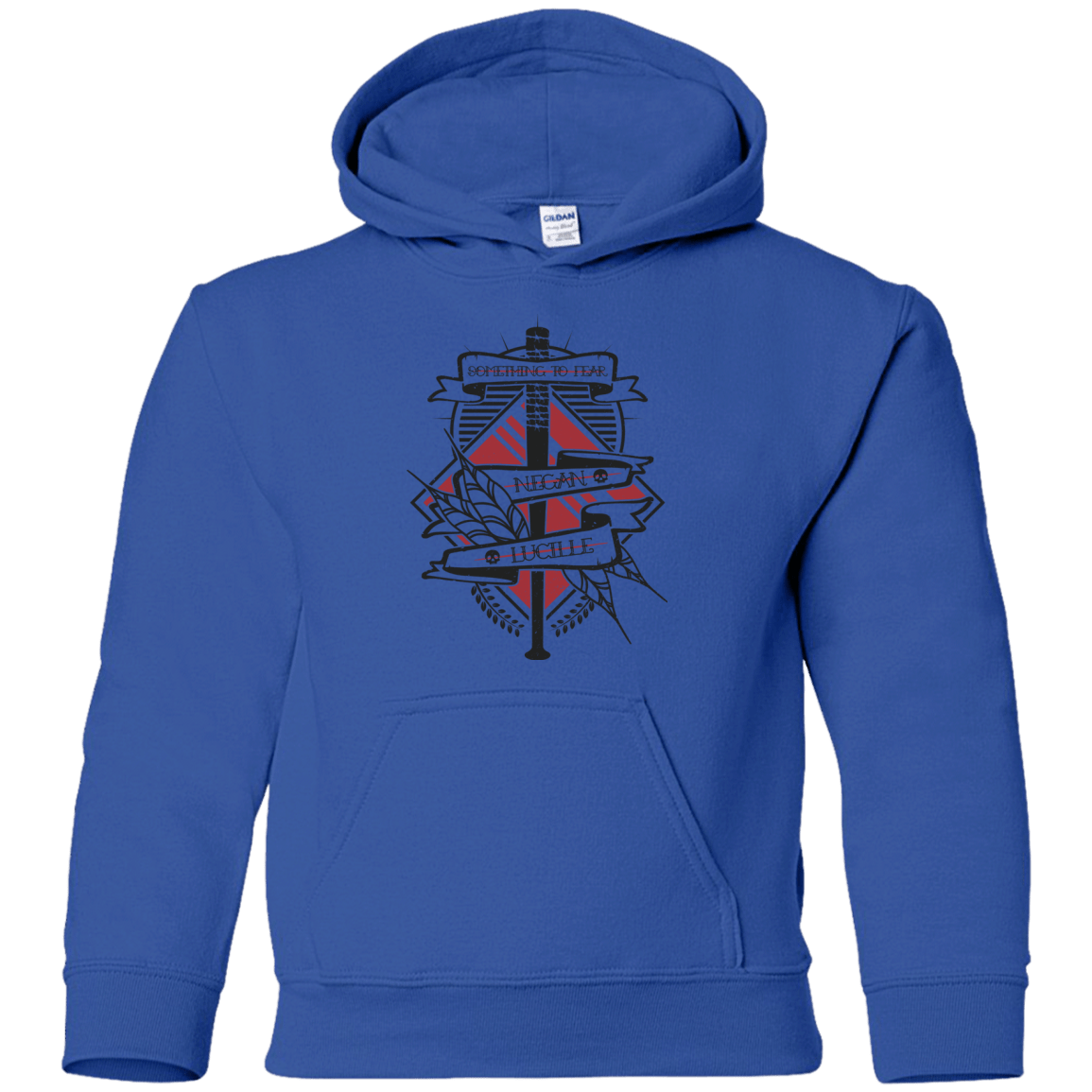 Sweatshirts Royal / YS Negan & Lucille Youth Hoodie