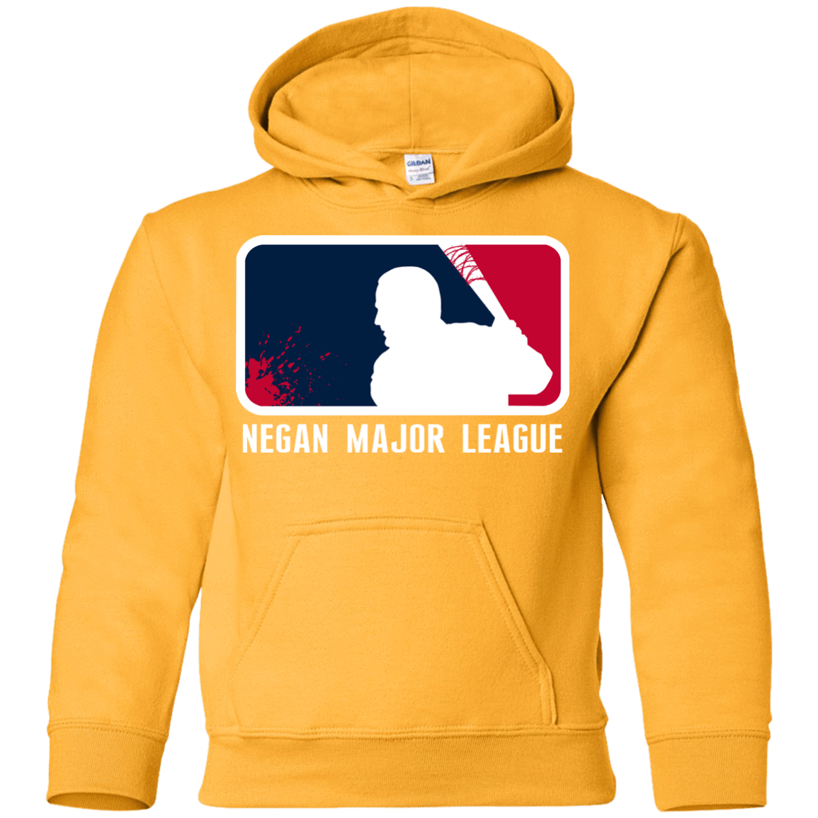 Sweatshirts Gold / YS Negan Mayor League Youth Hoodie