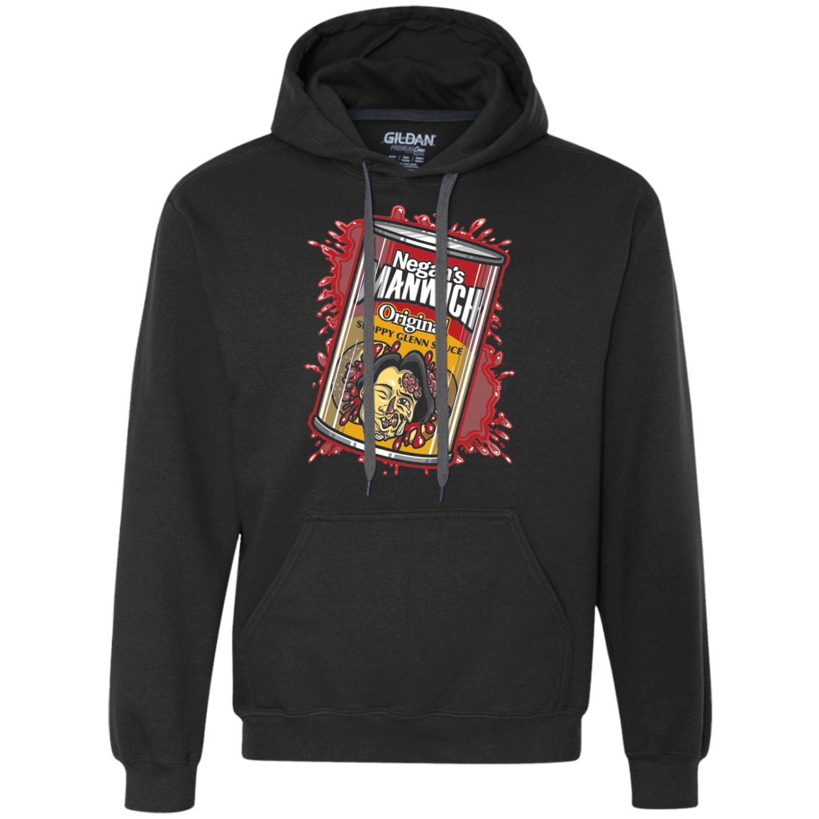 Sweatshirts Black / Small Negans Manwich Premium Fleece Hoodie