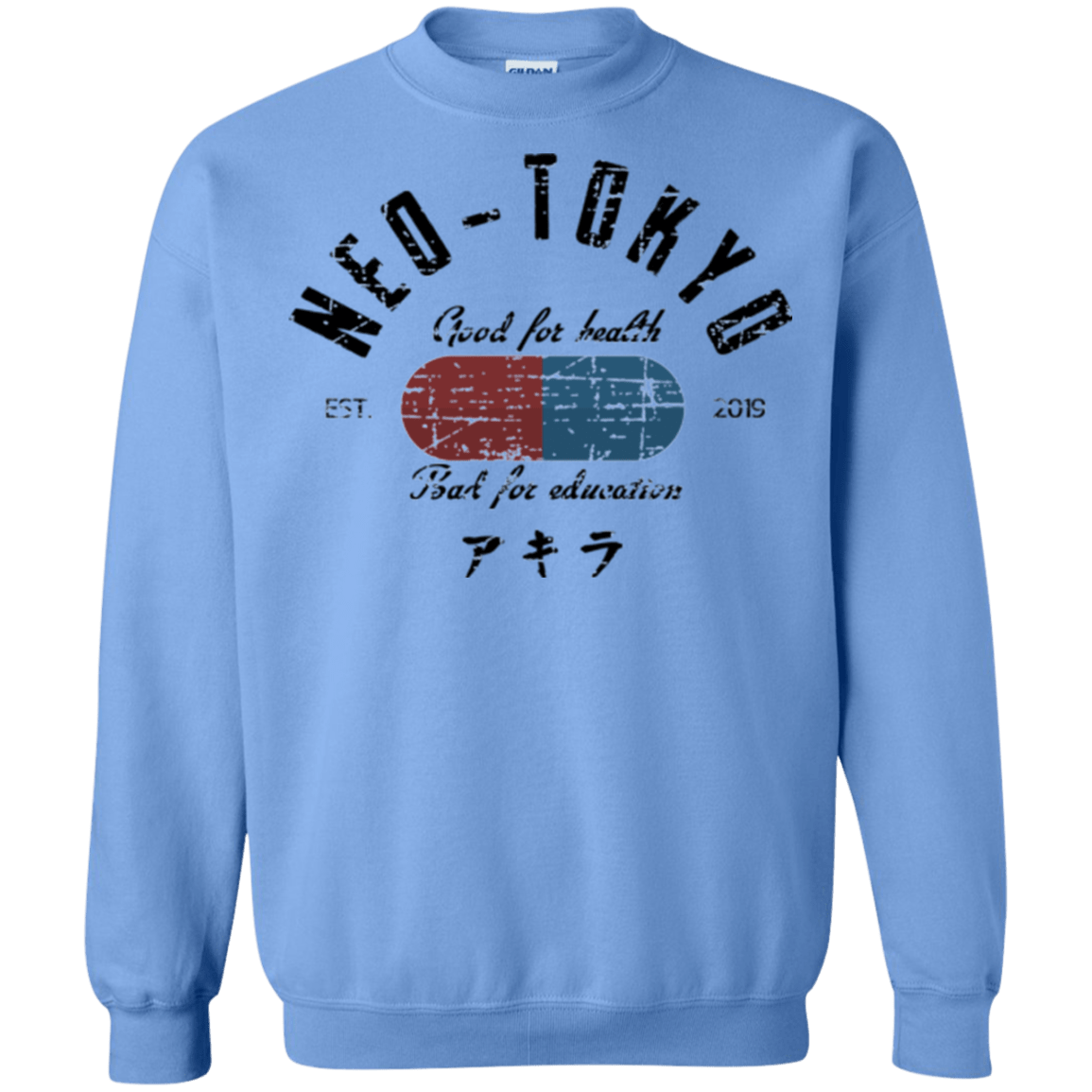 Sweatshirts Carolina Blue / Small Neo Tokyo Crewneck Sweatshirt