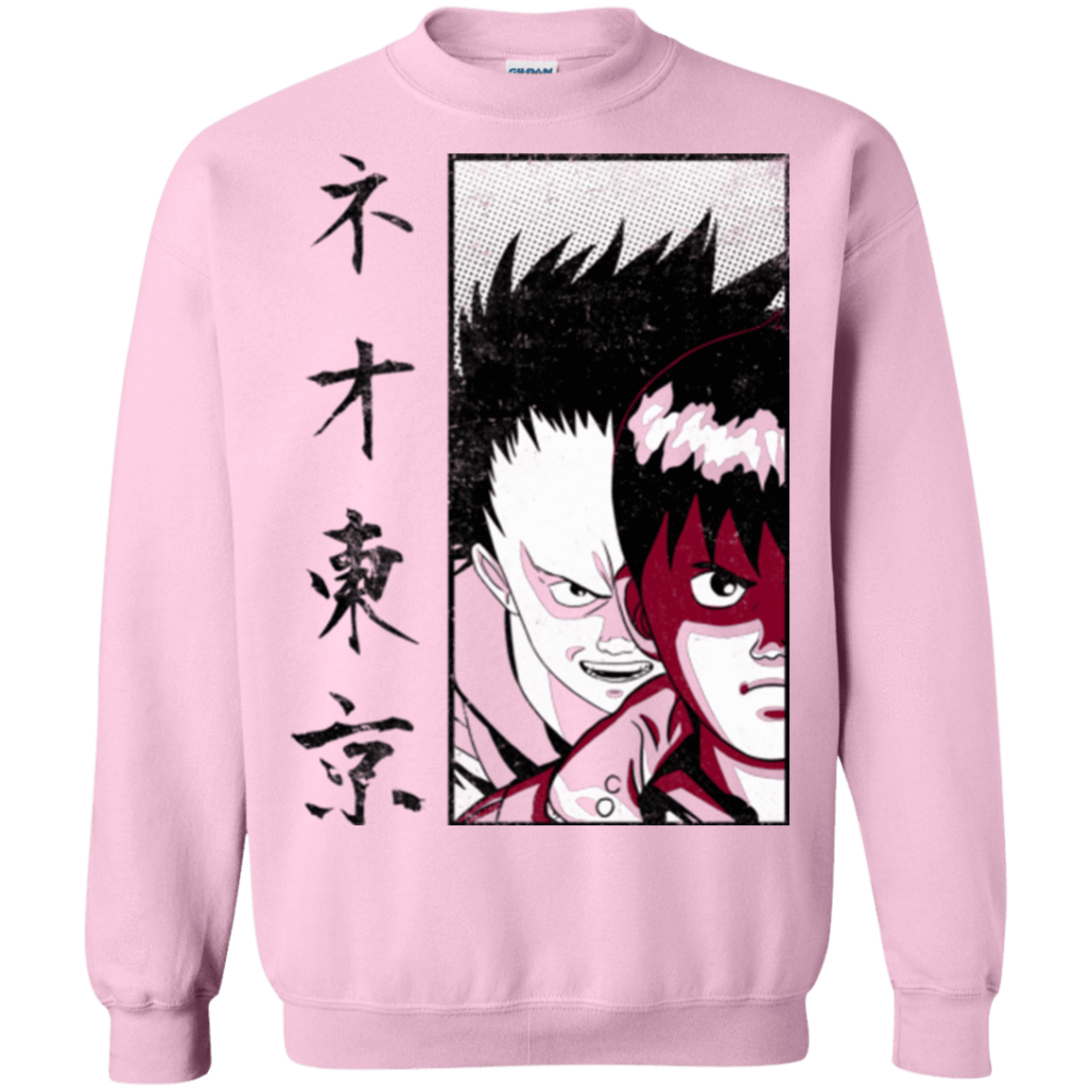 Sweatshirts Light Pink / Small Neo Tokyo Crewneck Sweatshirt