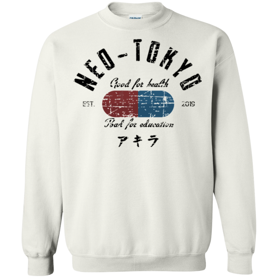 Sweatshirts White / Small Neo Tokyo Crewneck Sweatshirt