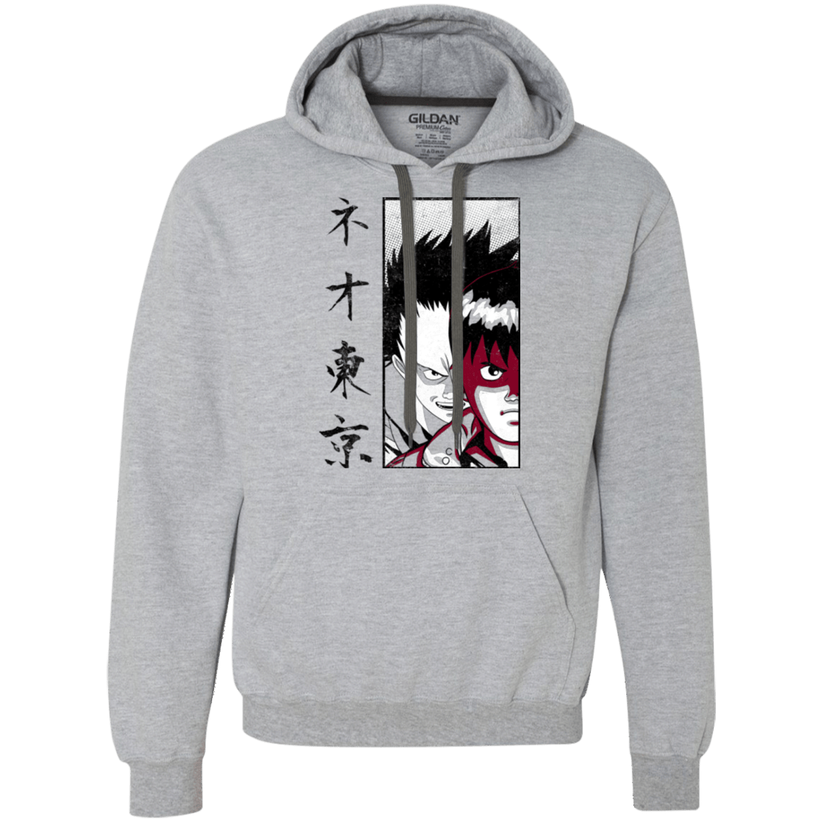 Sweatshirts Sport Grey / Small Neo Tokyo Premium Fleece Hoodie