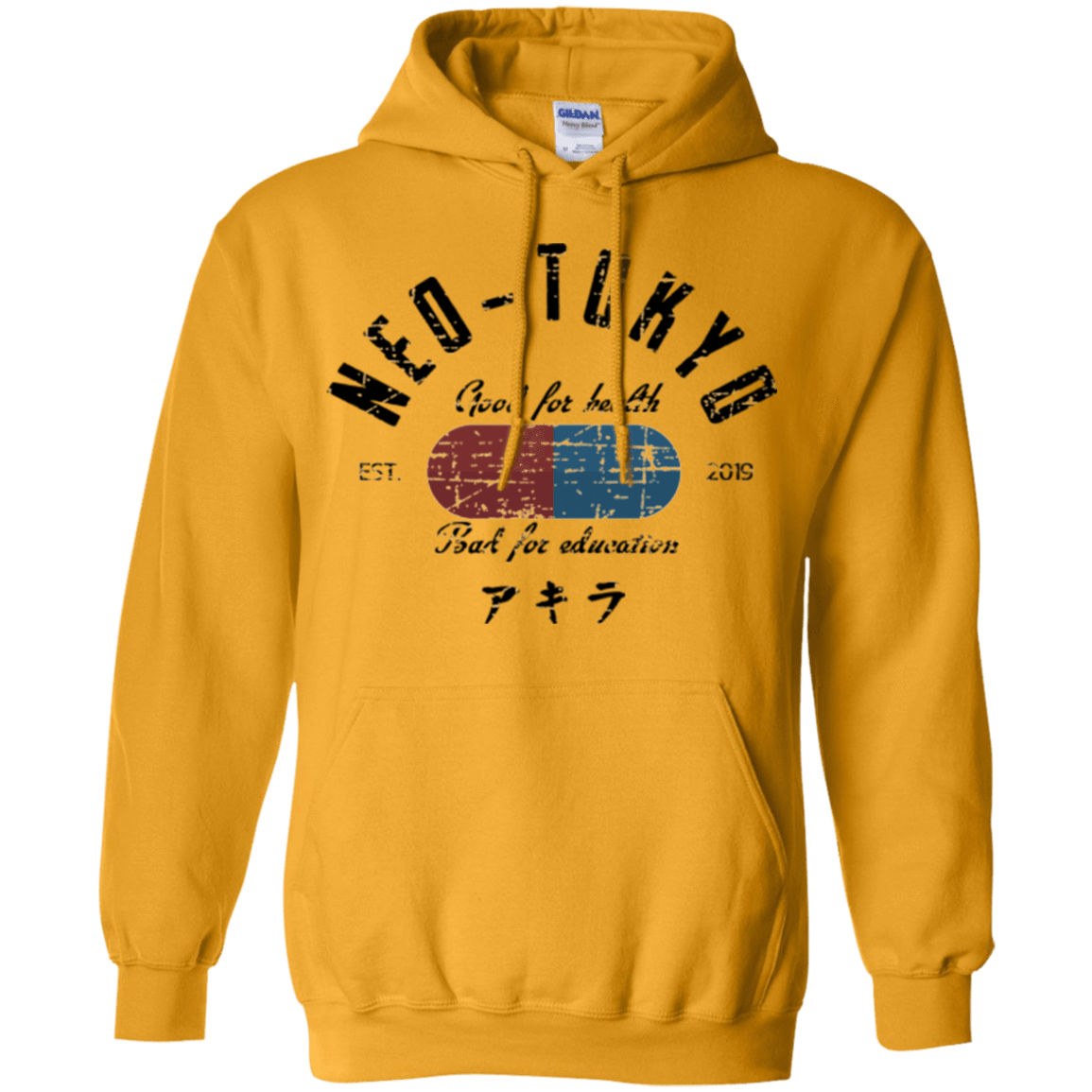 Sweatshirts Gold / Small Neo Tokyo Pullover Hoodie