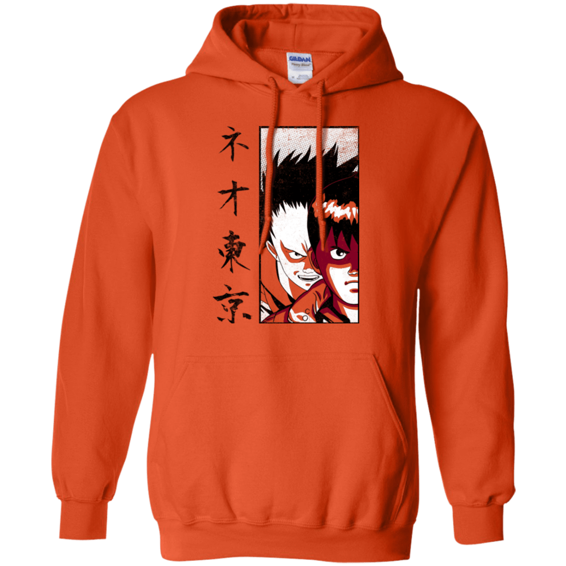 Sweatshirts Orange / Small Neo Tokyo Pullover Hoodie