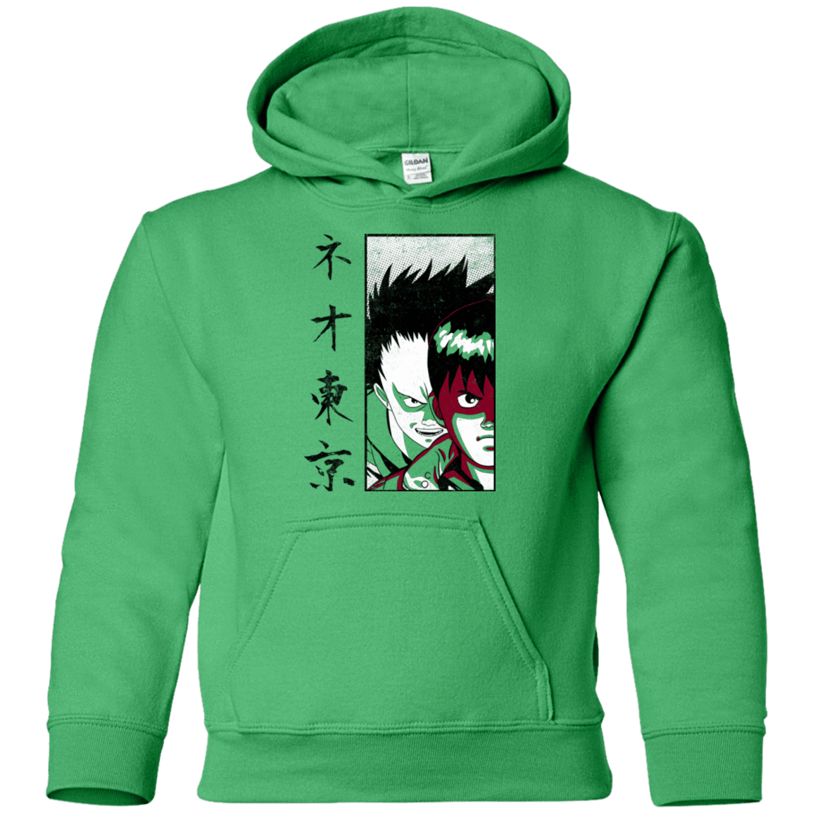 Sweatshirts Irish Green / YS Neo Tokyo Youth Hoodie