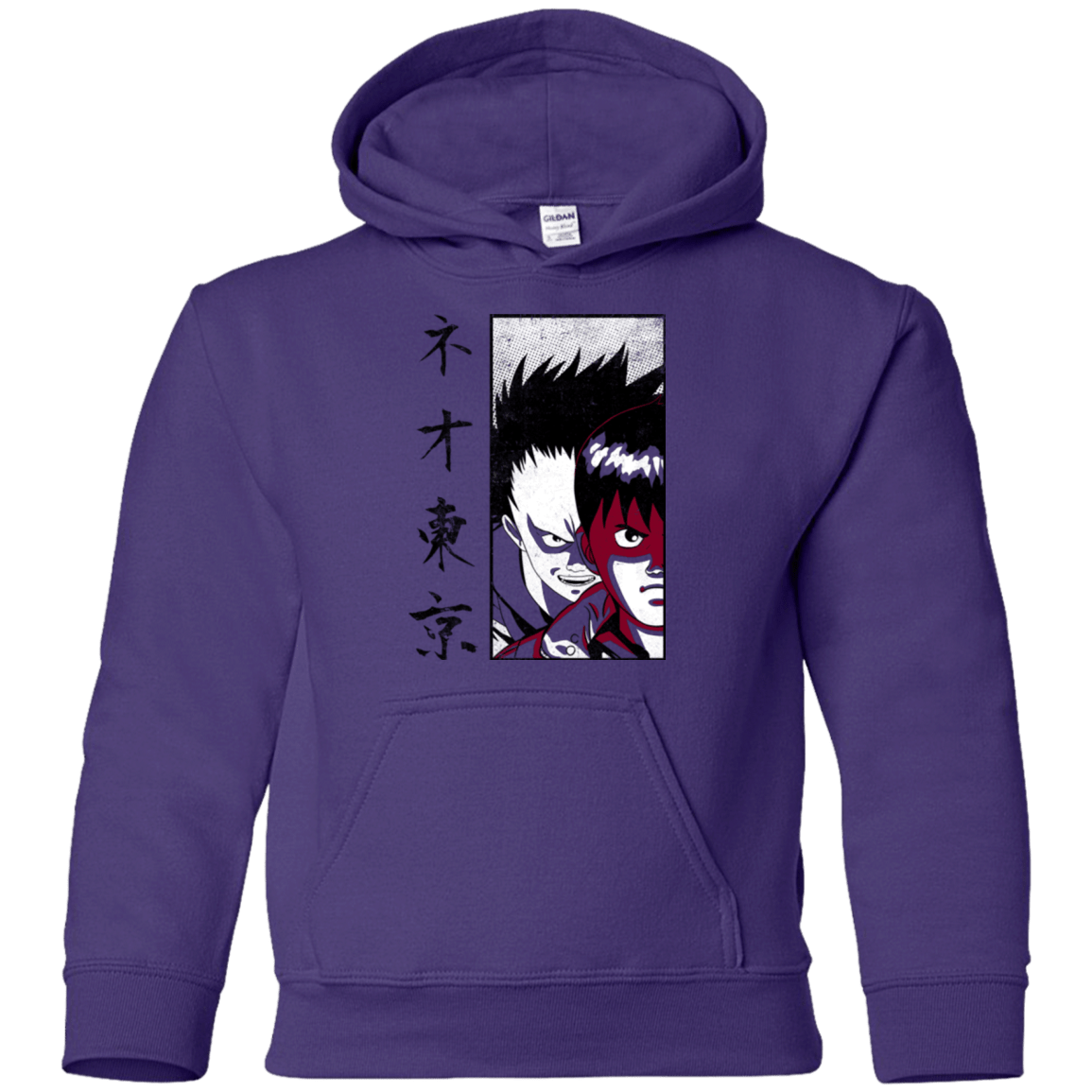 Sweatshirts Purple / YS Neo Tokyo Youth Hoodie