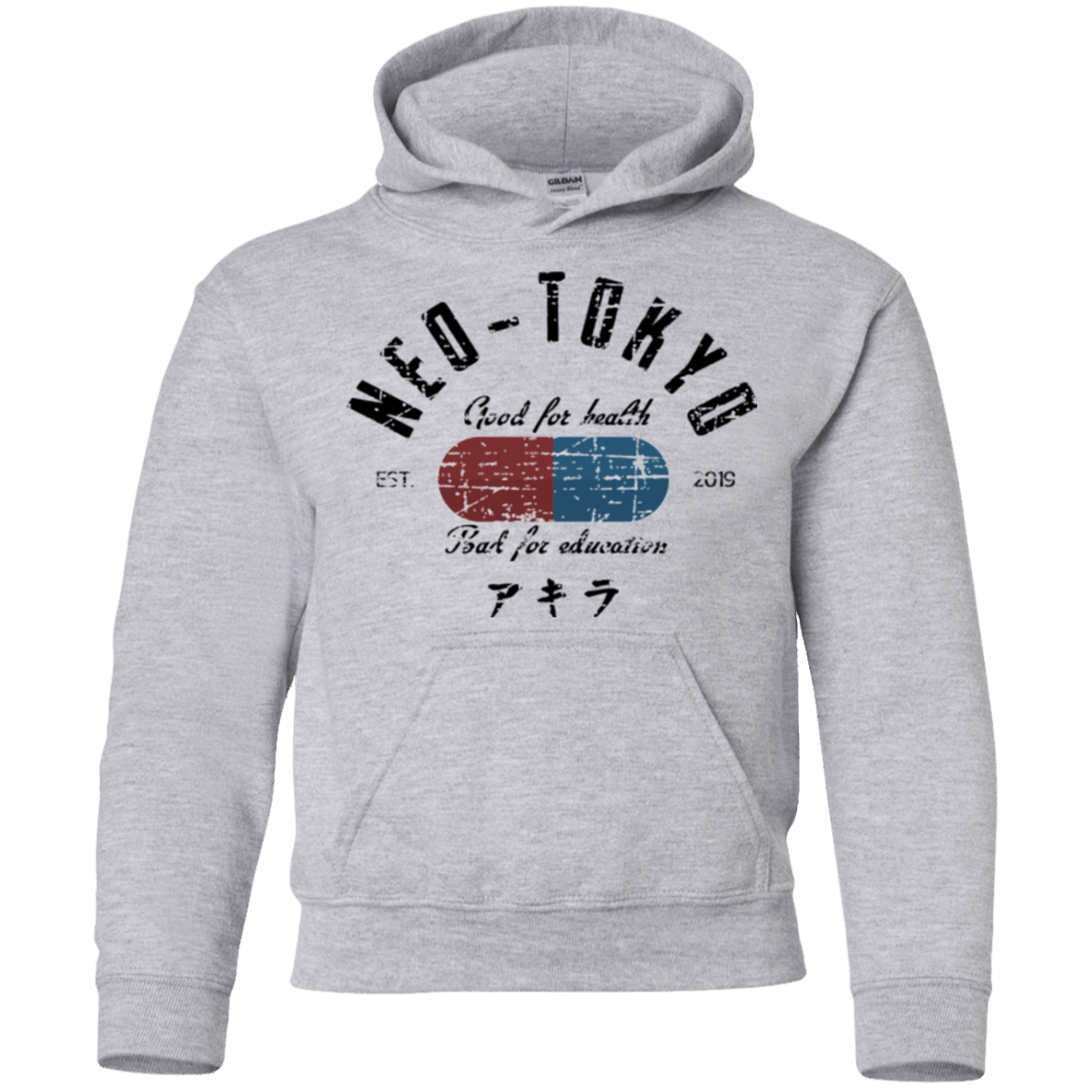 Sweatshirts Sport Grey / YS Neo Tokyo Youth Hoodie