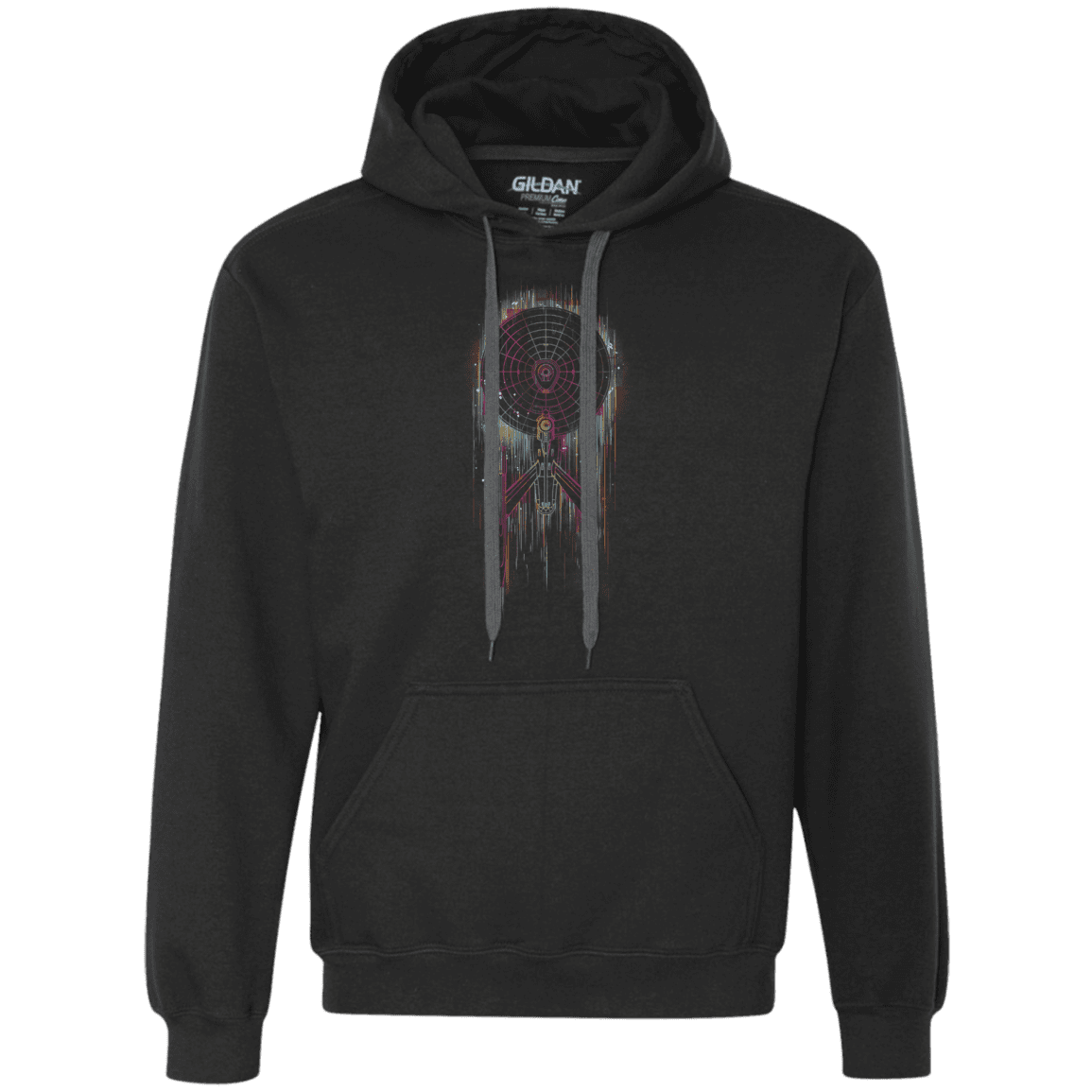 Sweatshirts Black / S Neon Boldy Premium Fleece Hoodie