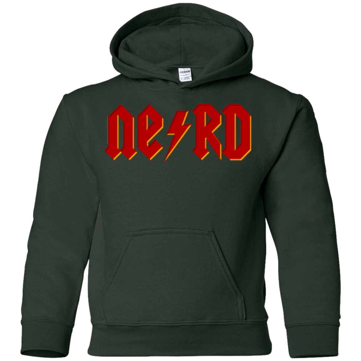 Sweatshirts Forest Green / YS NERD Youth Hoodie