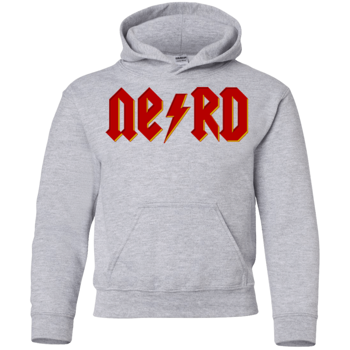 Sweatshirts Sport Grey / YS NERD Youth Hoodie