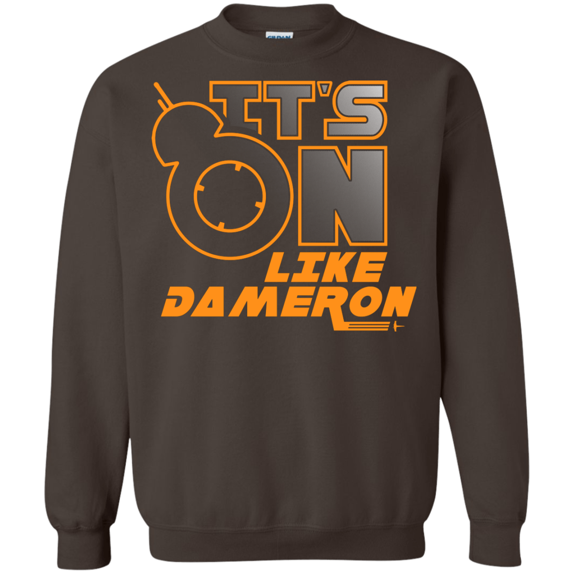 Sweatshirts Dark Chocolate / S NES On Like Dameron Crewneck Sweatshirt