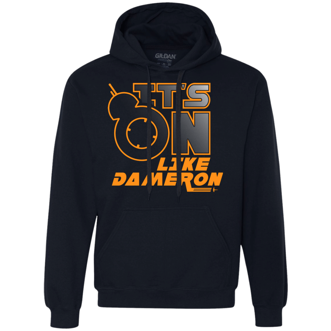 Sweatshirts Navy / S NES On Like Dameron Premium Fleece Hoodie