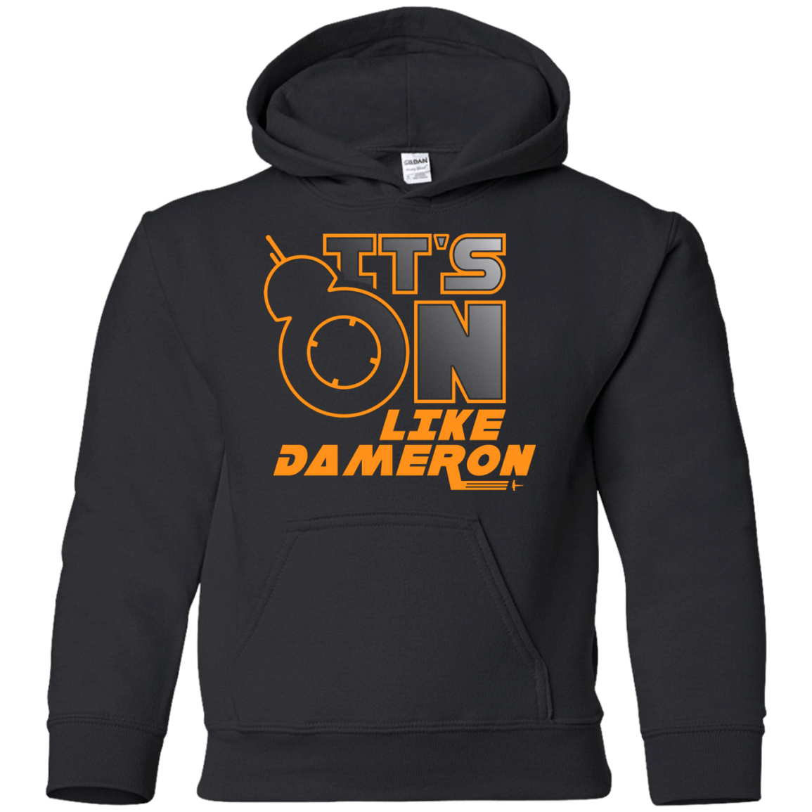 Sweatshirts Black / YS NES On Like Dameron Youth Hoodie