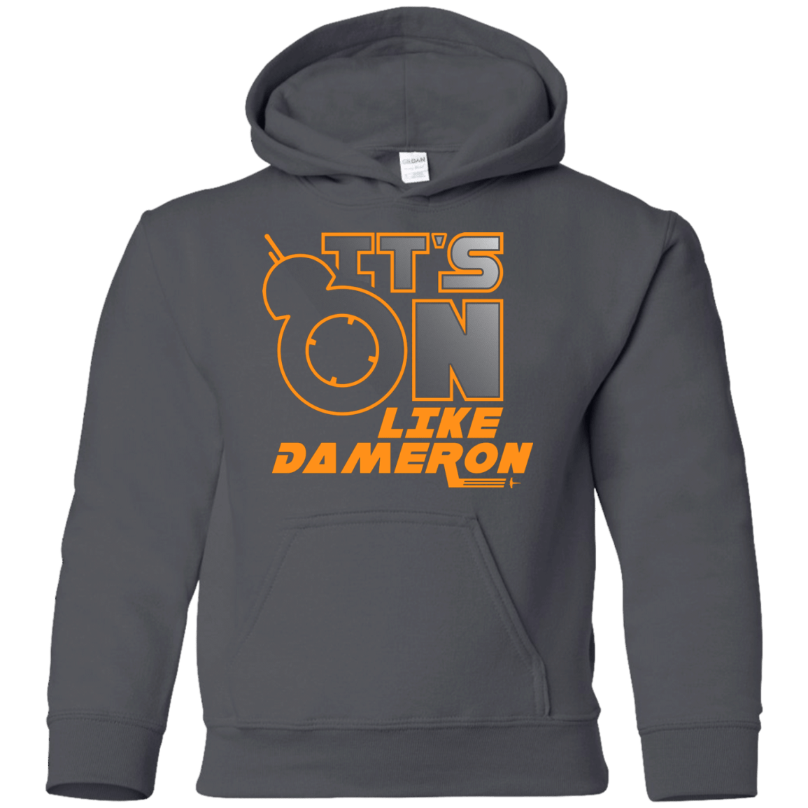 Sweatshirts Charcoal / YS NES On Like Dameron Youth Hoodie