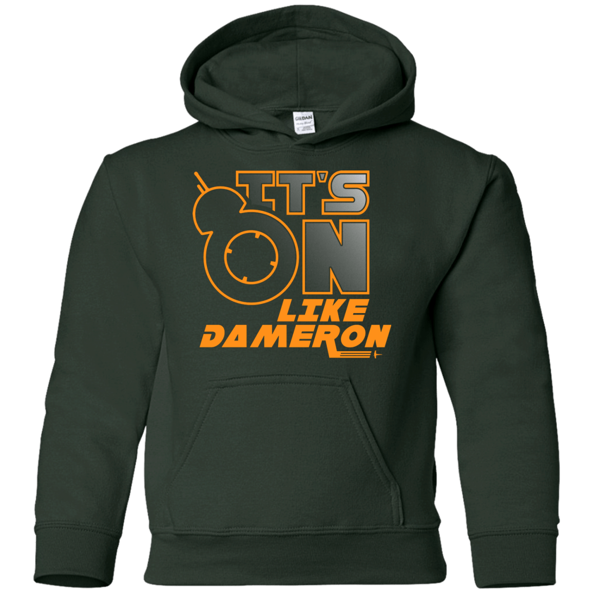 Sweatshirts Forest Green / YS NES On Like Dameron Youth Hoodie