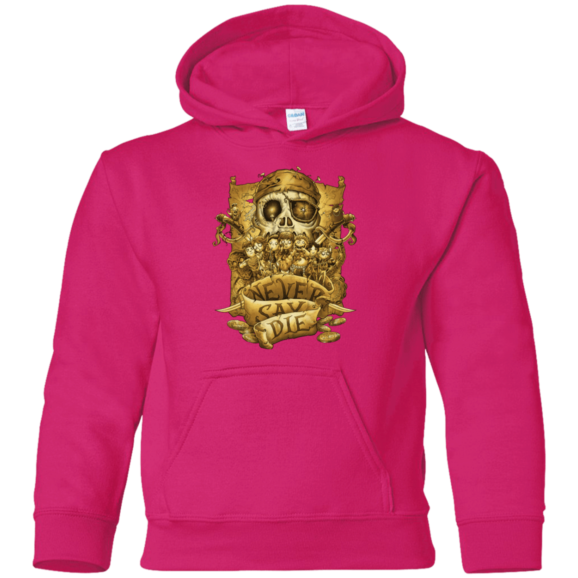 Sweatshirts Heliconia / YS Never Say Die Youth Hoodie