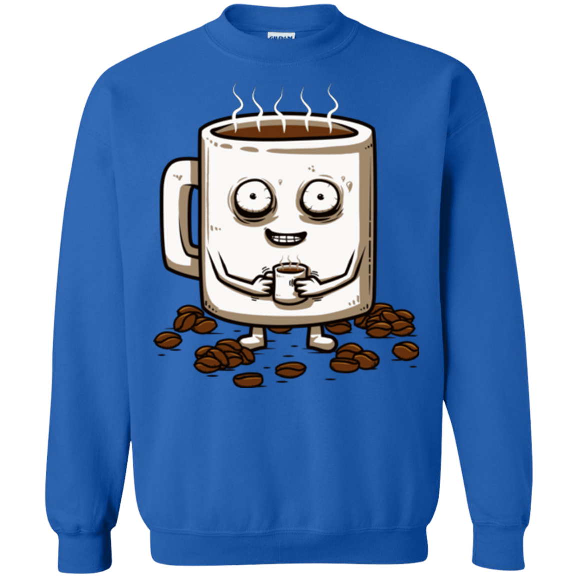 Sweatshirts Royal / Small Never tired Crewneck Sweatshirt