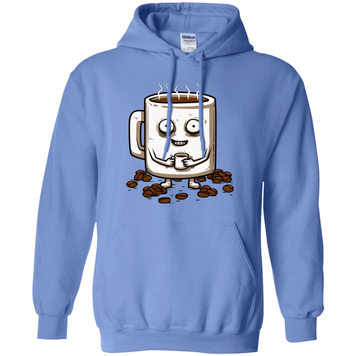 Sweatshirts Carolina Blue / Small Never tired Pullover Hoodie