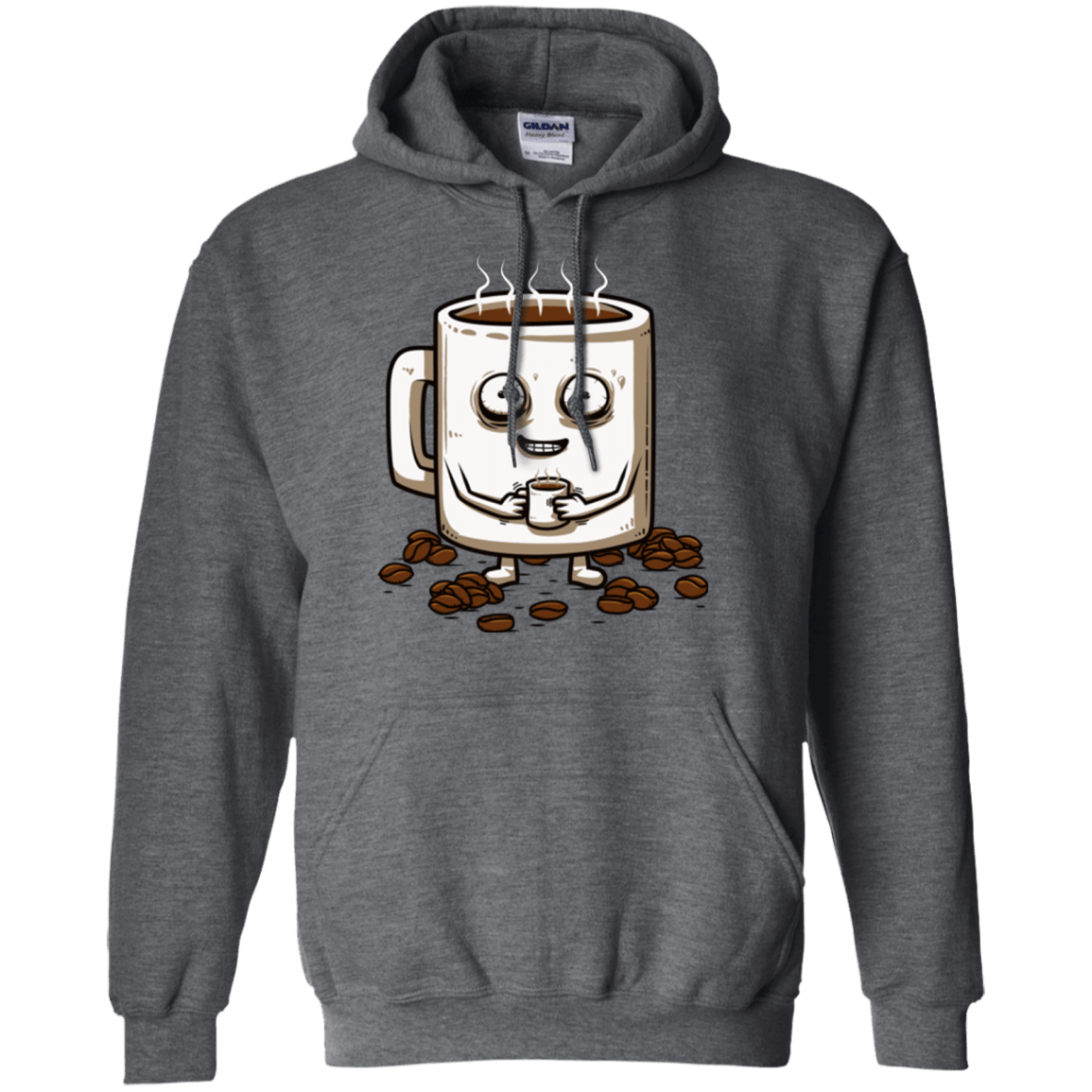 Sweatshirts Dark Heather / Small Never tired Pullover Hoodie