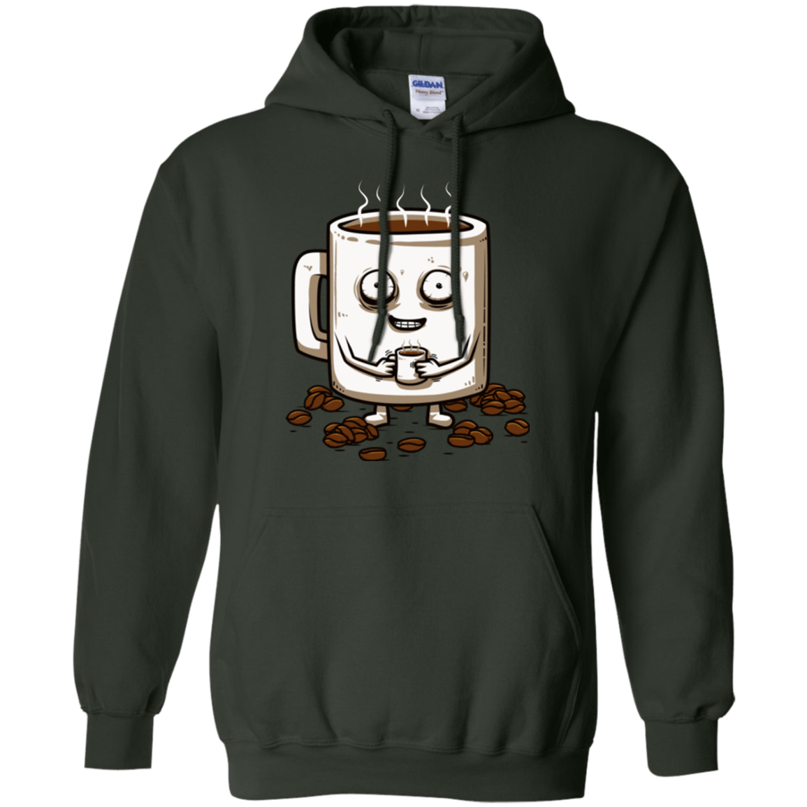 Sweatshirts Forest Green / Small Never tired Pullover Hoodie