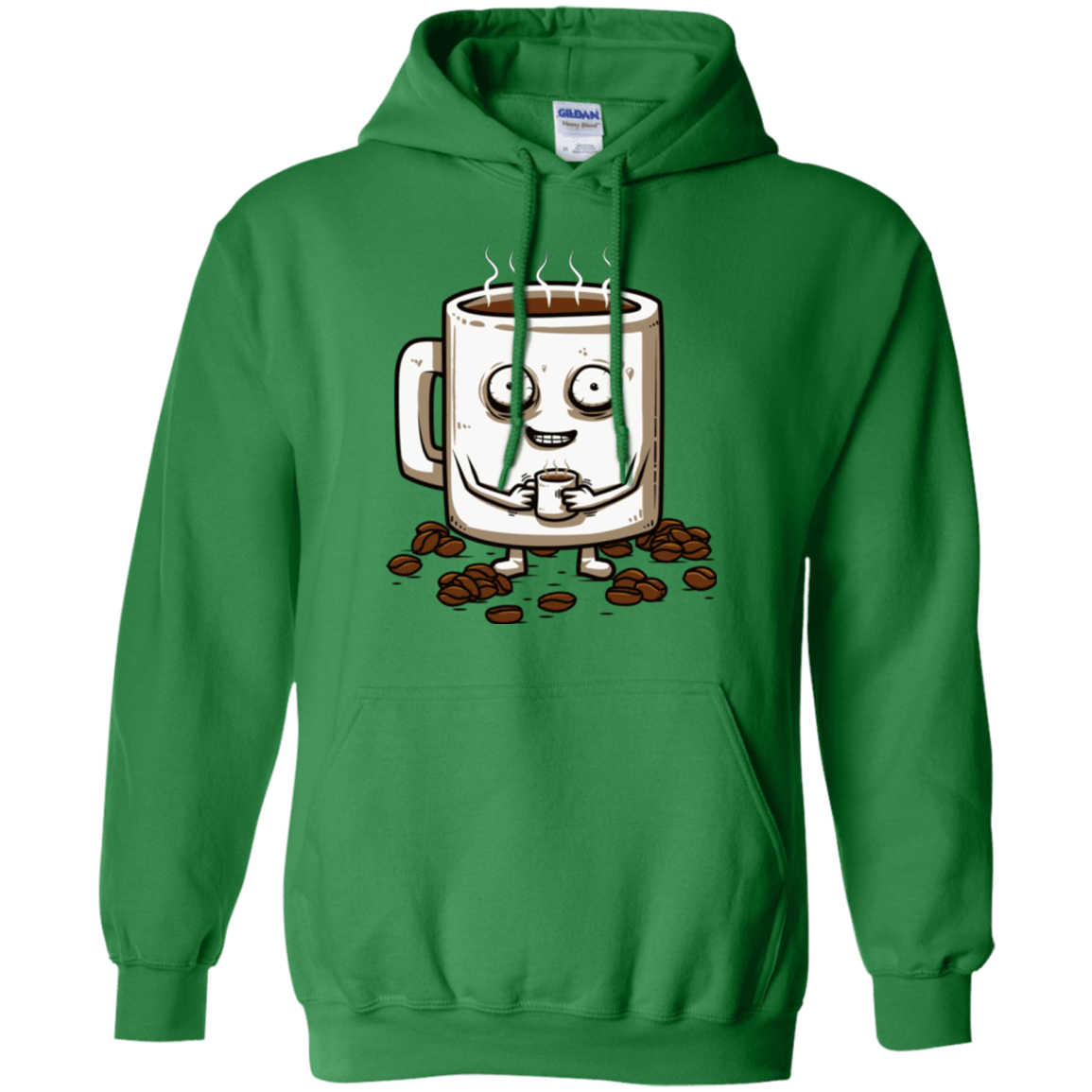 Sweatshirts Irish Green / Small Never tired Pullover Hoodie