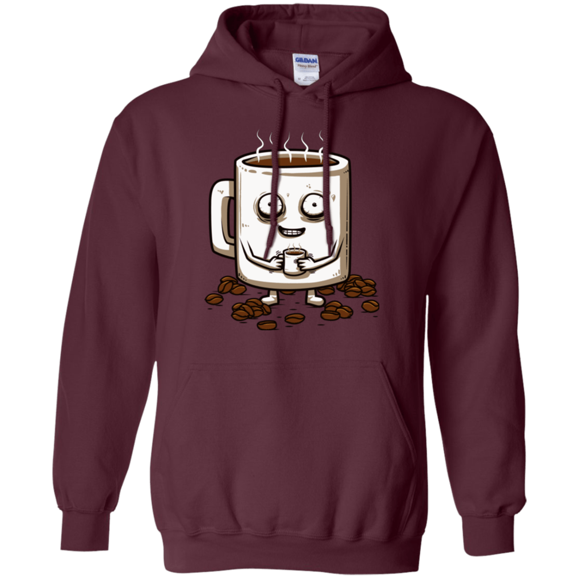 Sweatshirts Maroon / Small Never tired Pullover Hoodie