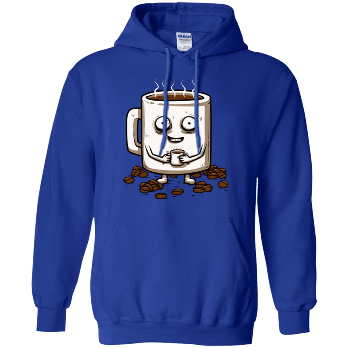 Sweatshirts Royal / Small Never tired Pullover Hoodie
