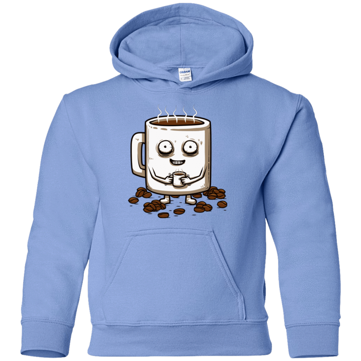 Sweatshirts Carolina Blue / YS Never tired Youth Hoodie