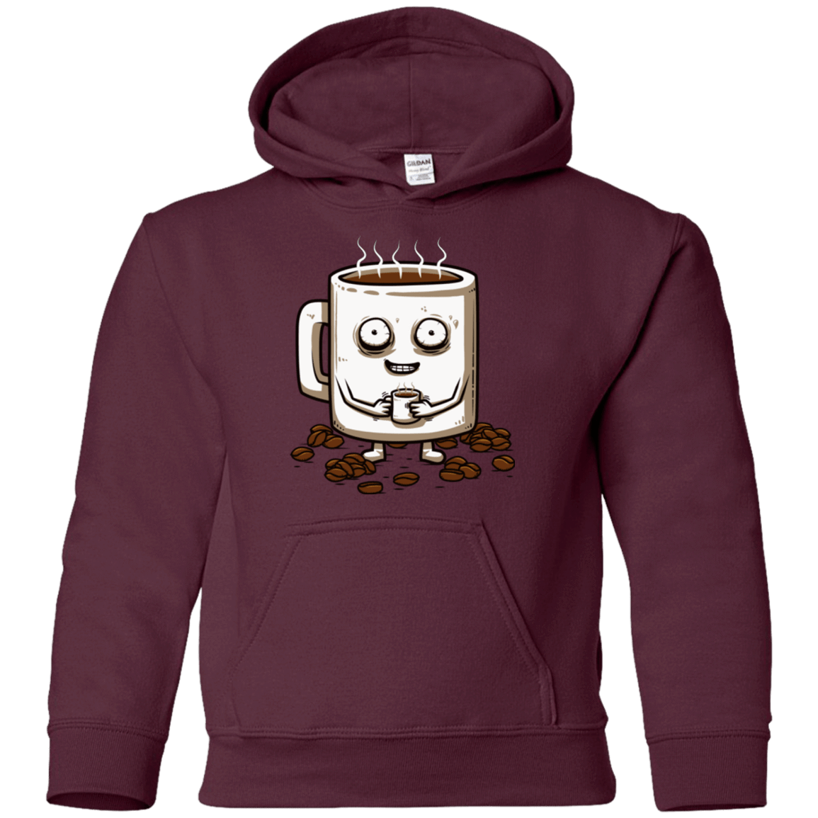 Sweatshirts Maroon / YS Never tired Youth Hoodie