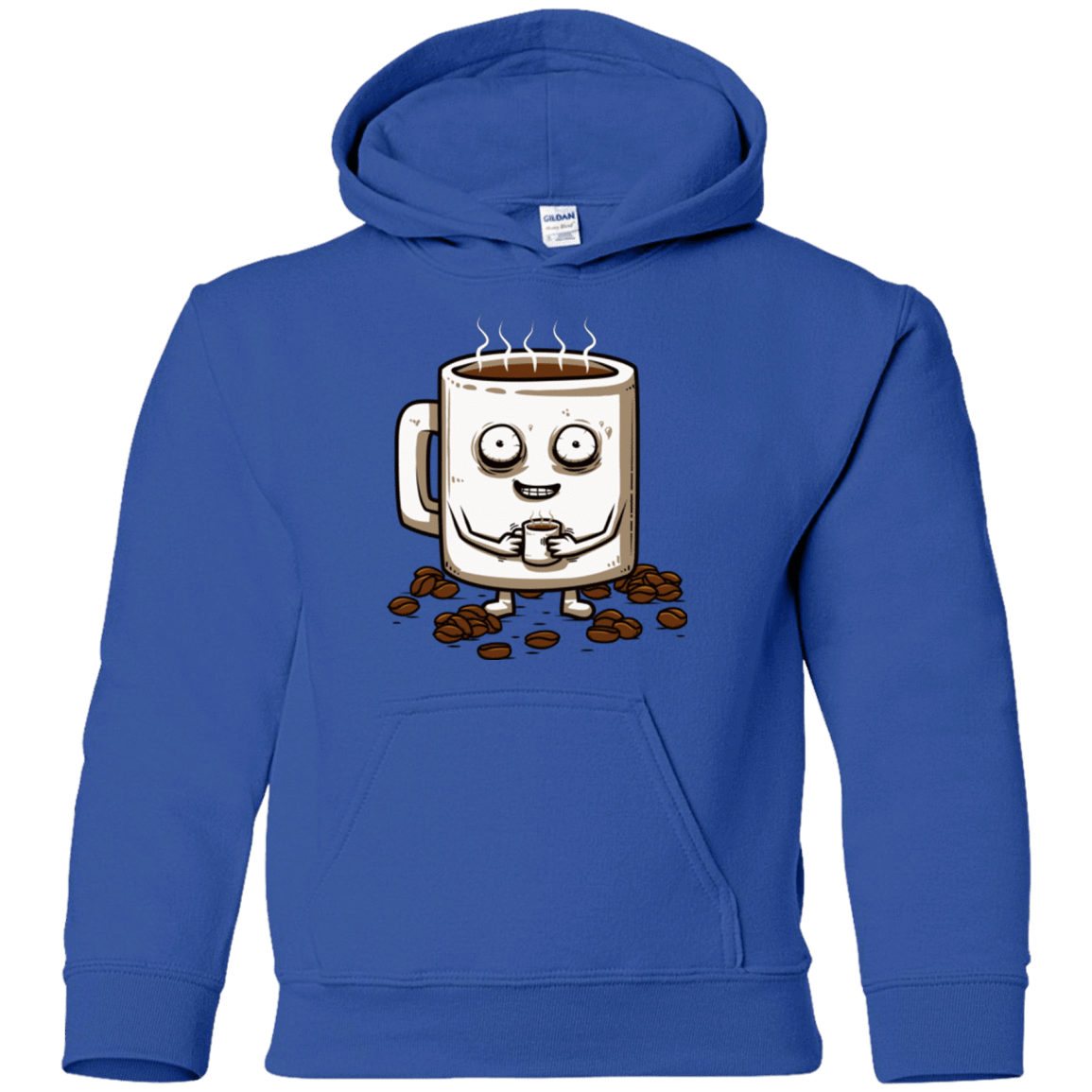 Sweatshirts Royal / YS Never tired Youth Hoodie