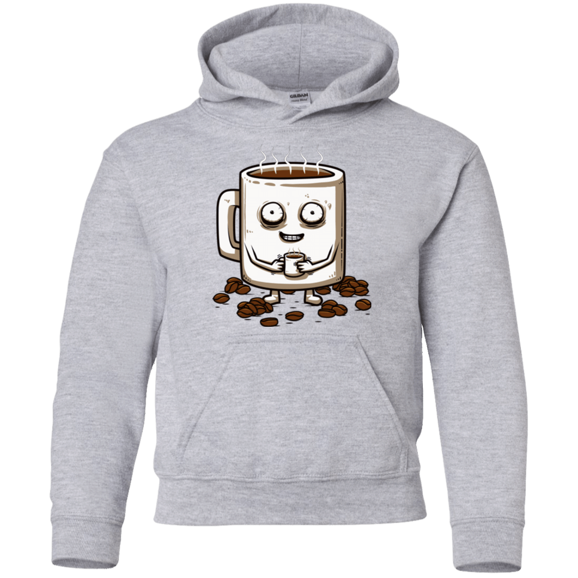 Sweatshirts Sport Grey / YS Never tired Youth Hoodie