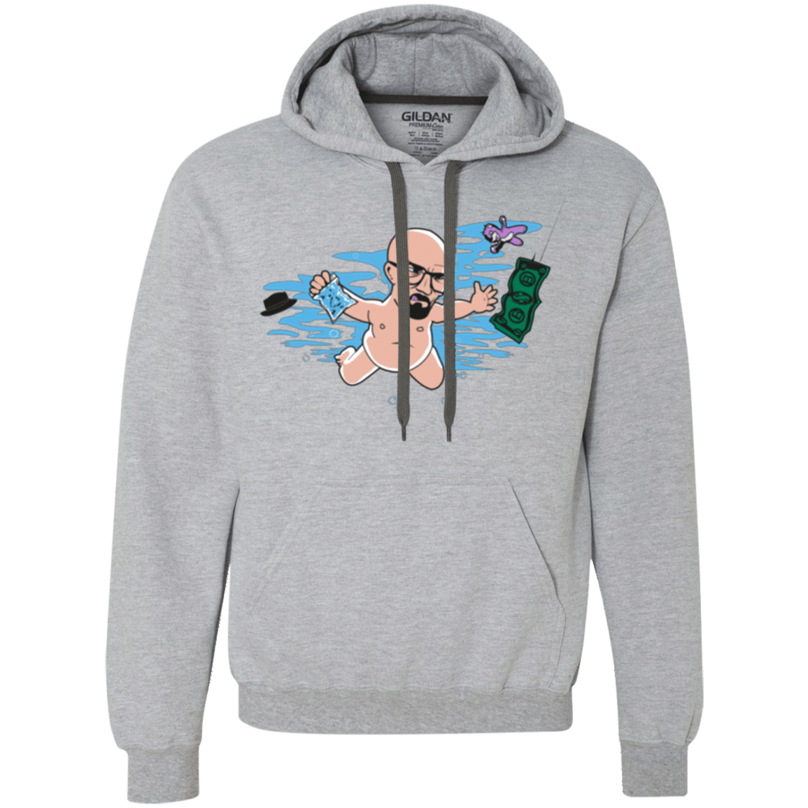 Sweatshirts Sport Grey / Small NeverBad Premium Fleece Hoodie