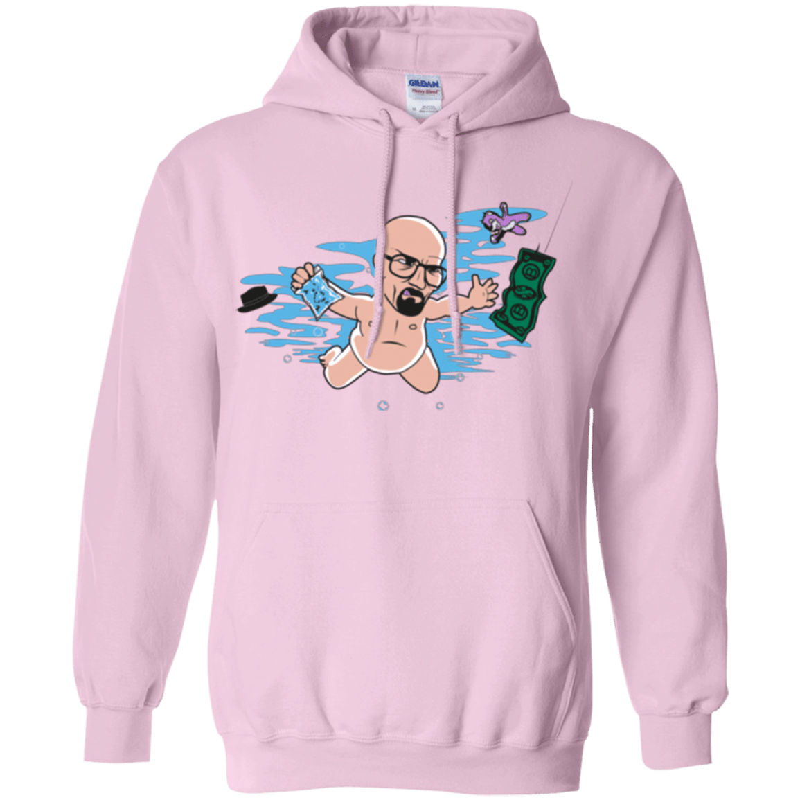 Sweatshirts Light Pink / Small NeverBad Pullover Hoodie