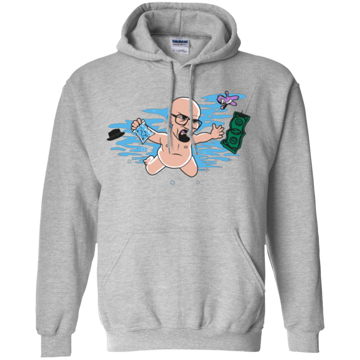 Sweatshirts Sport Grey / Small NeverBad Pullover Hoodie