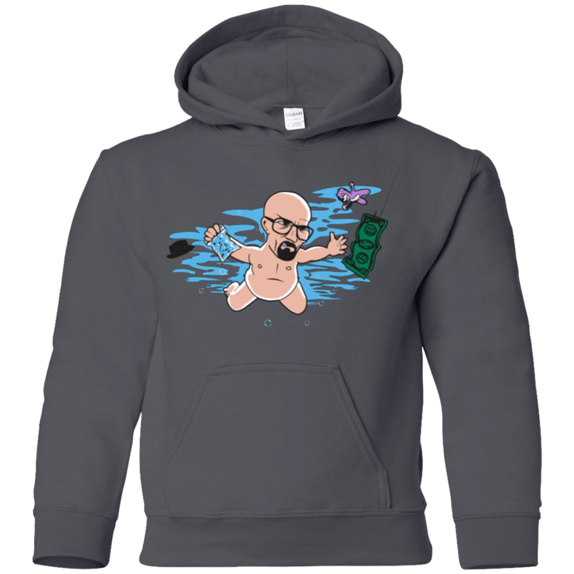 Sweatshirts Charcoal / YS NeverBad Youth Hoodie