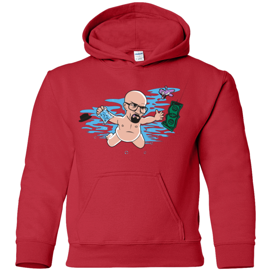 Sweatshirts Red / YS NeverBad Youth Hoodie