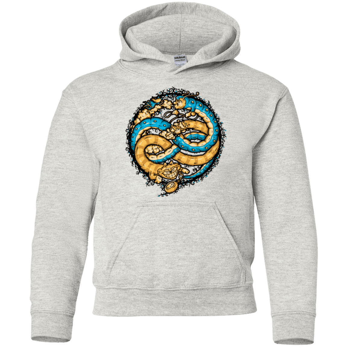 Sweatshirts Ash / YS NEVERENDING WONDERLAND Youth Hoodie