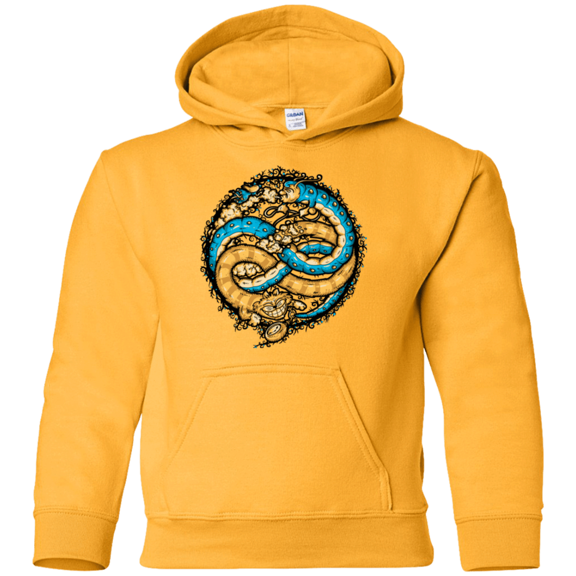 Sweatshirts Gold / YS NEVERENDING WONDERLAND Youth Hoodie