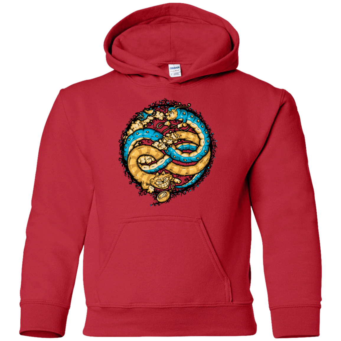 Sweatshirts Red / YS NEVERENDING WONDERLAND Youth Hoodie