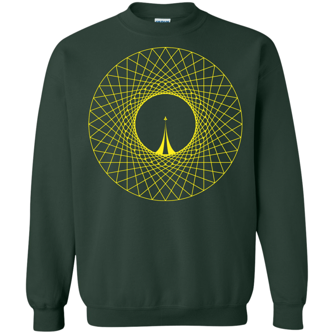 Sweatshirts Forest Green / S New Horizons Crewneck Sweatshirt